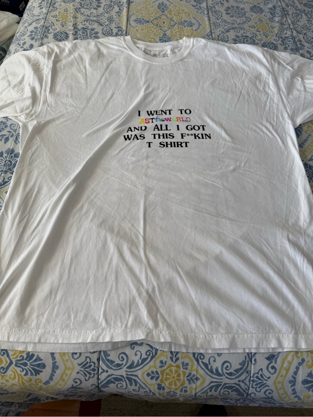 Travis Scott AstroWorld Wish You Were Here Men’s T Shirt